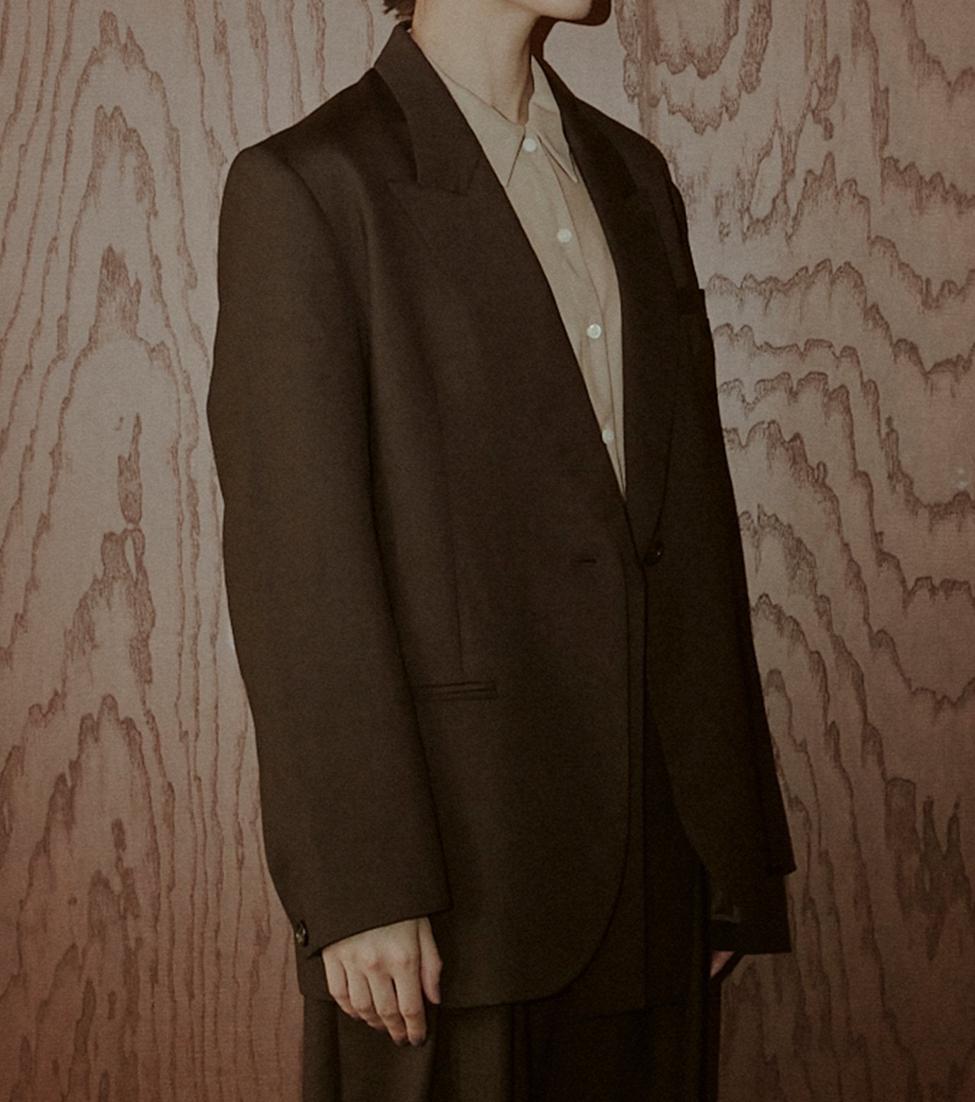 Tailored Jacket w/Removable Collar