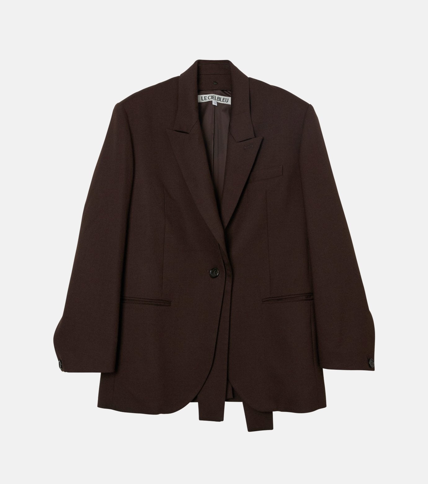 Tailored Jacket w/Removable Collar