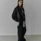 Faux Leather Blouson