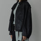 Faux Leather Blouson
