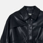 Faux Leather Blouson