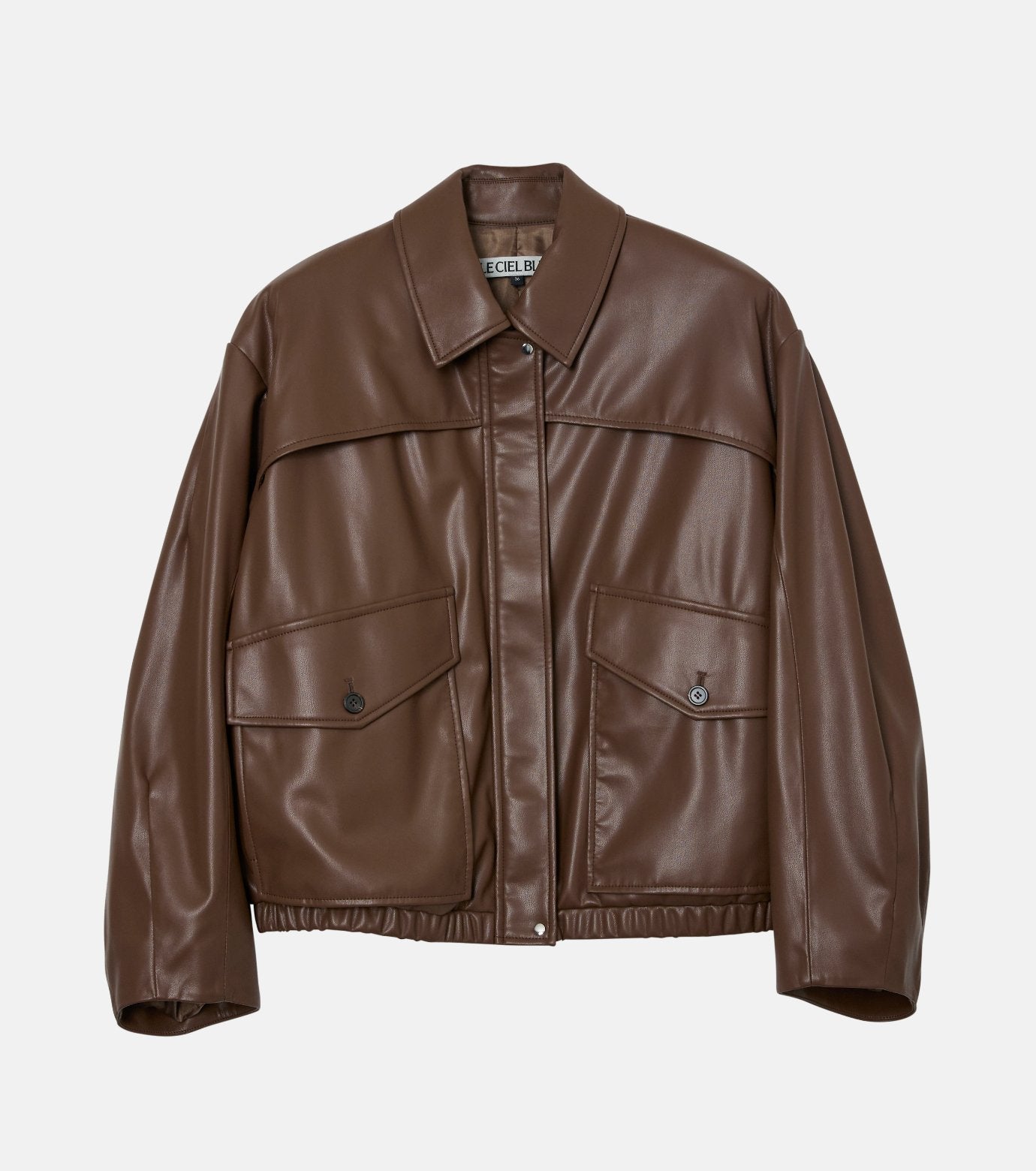 Faux Leather Blouson