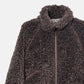 Faux Shearling Zip-Up Blouson