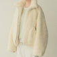 Faux Shearling Zip-Up Blouson