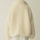 Faux Shearling Zip-Up Blouson