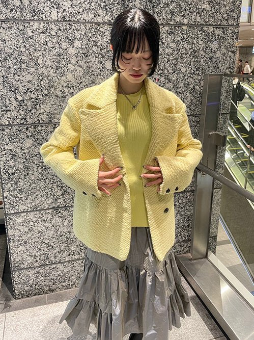 Roving Tweed Oversized Jacket