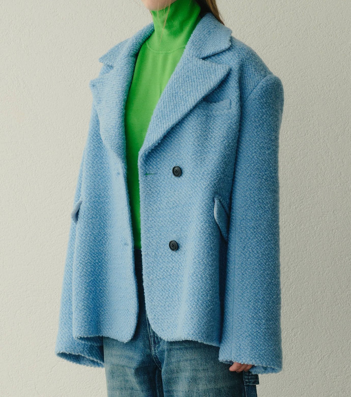 Roving Tweed Oversized Jacket