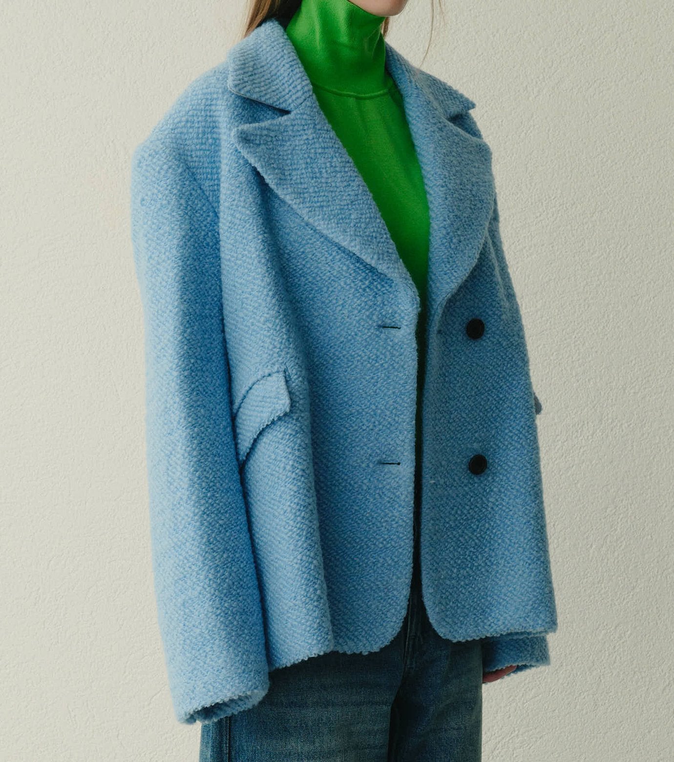 Roving Tweed Oversized Jacket