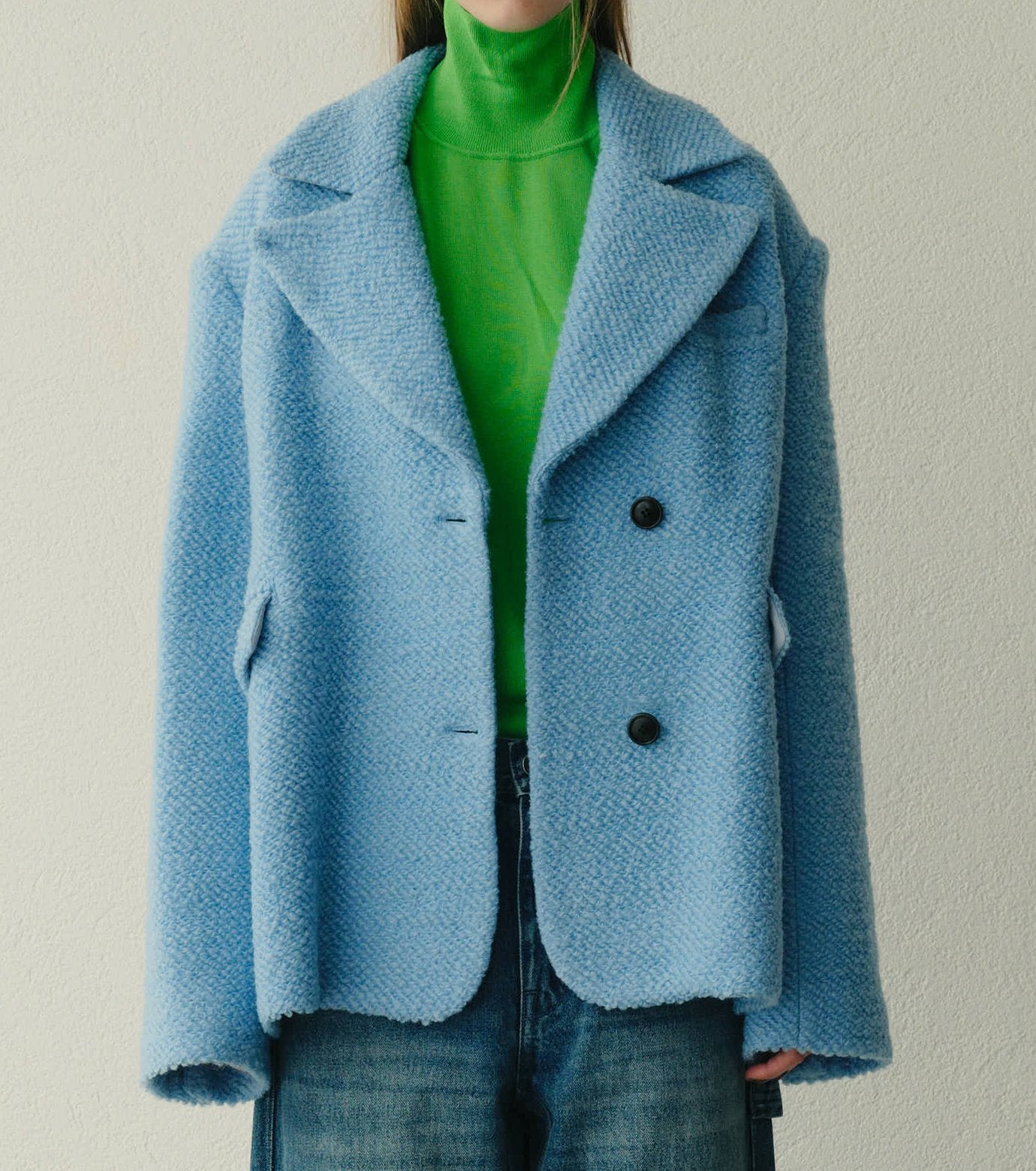 Roving Tweed Oversized Jacket