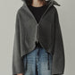 Zip-Up Double-Face Blouson