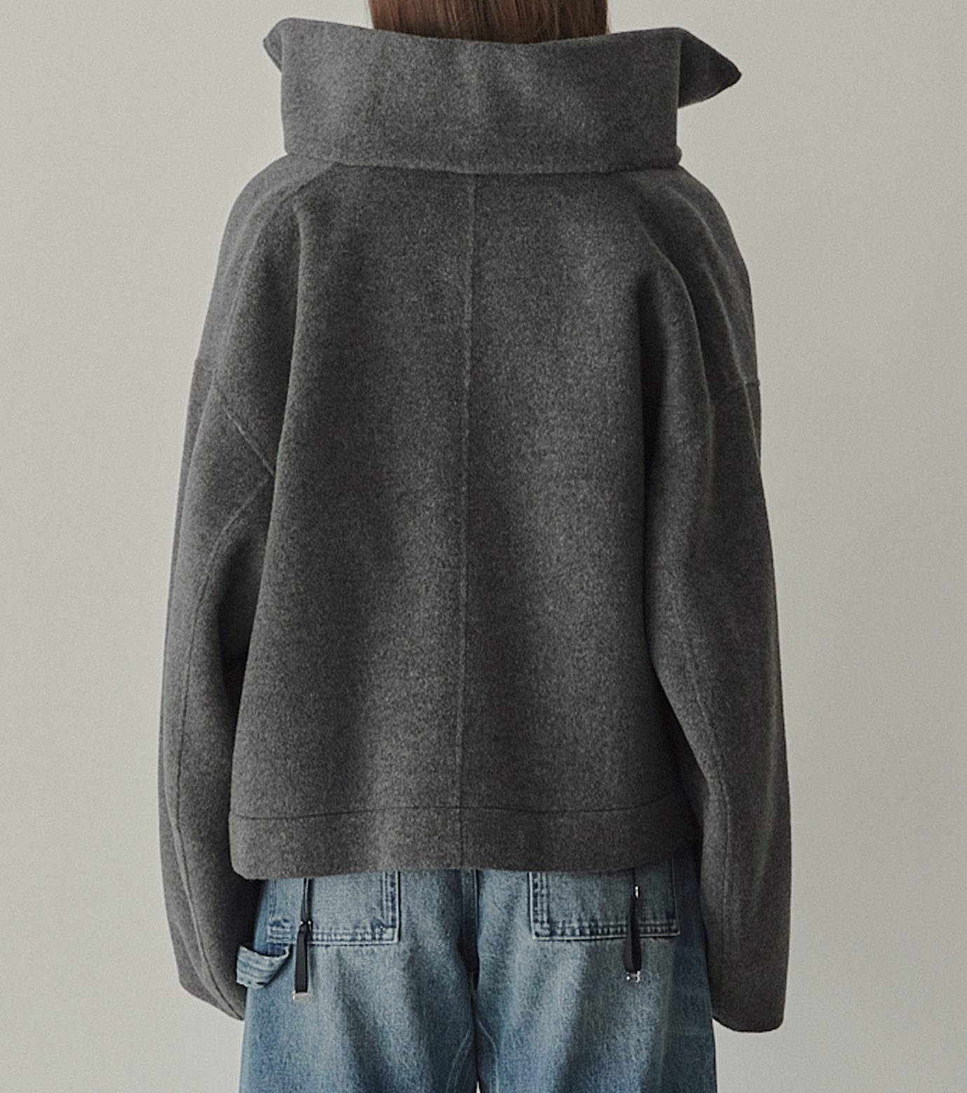 Zip-Up Double-Face Blouson