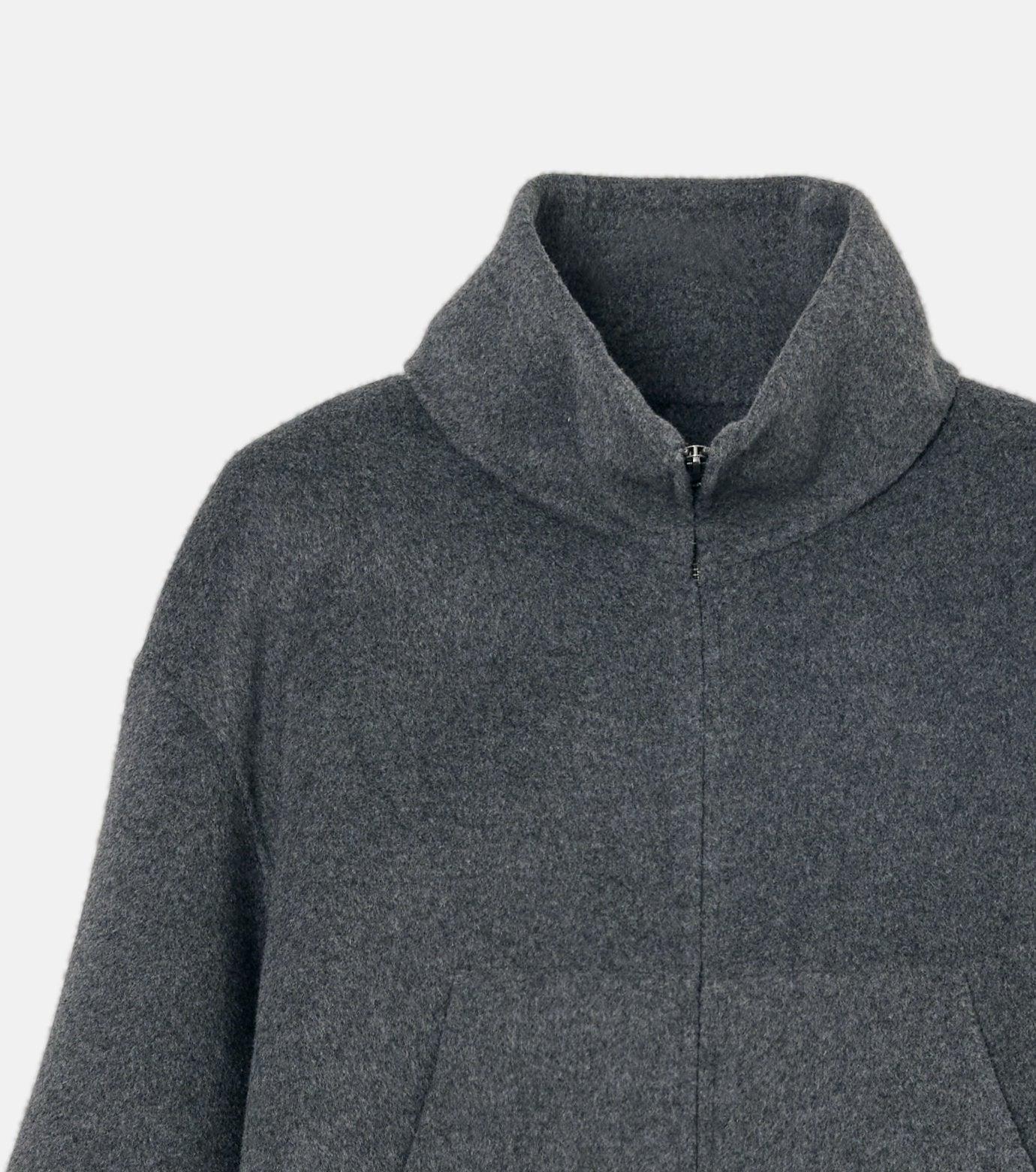 Zip-Up Double-Face Blouson