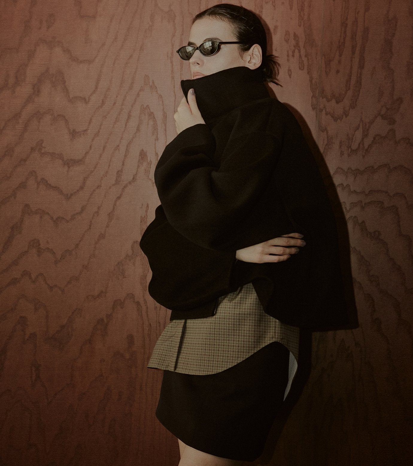 Zip-Up Double-Face Blouson