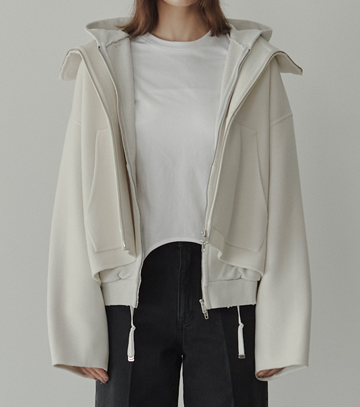 Zip-Up Double-Face Blouson