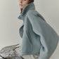 Zip-Up Double-Face Blouson