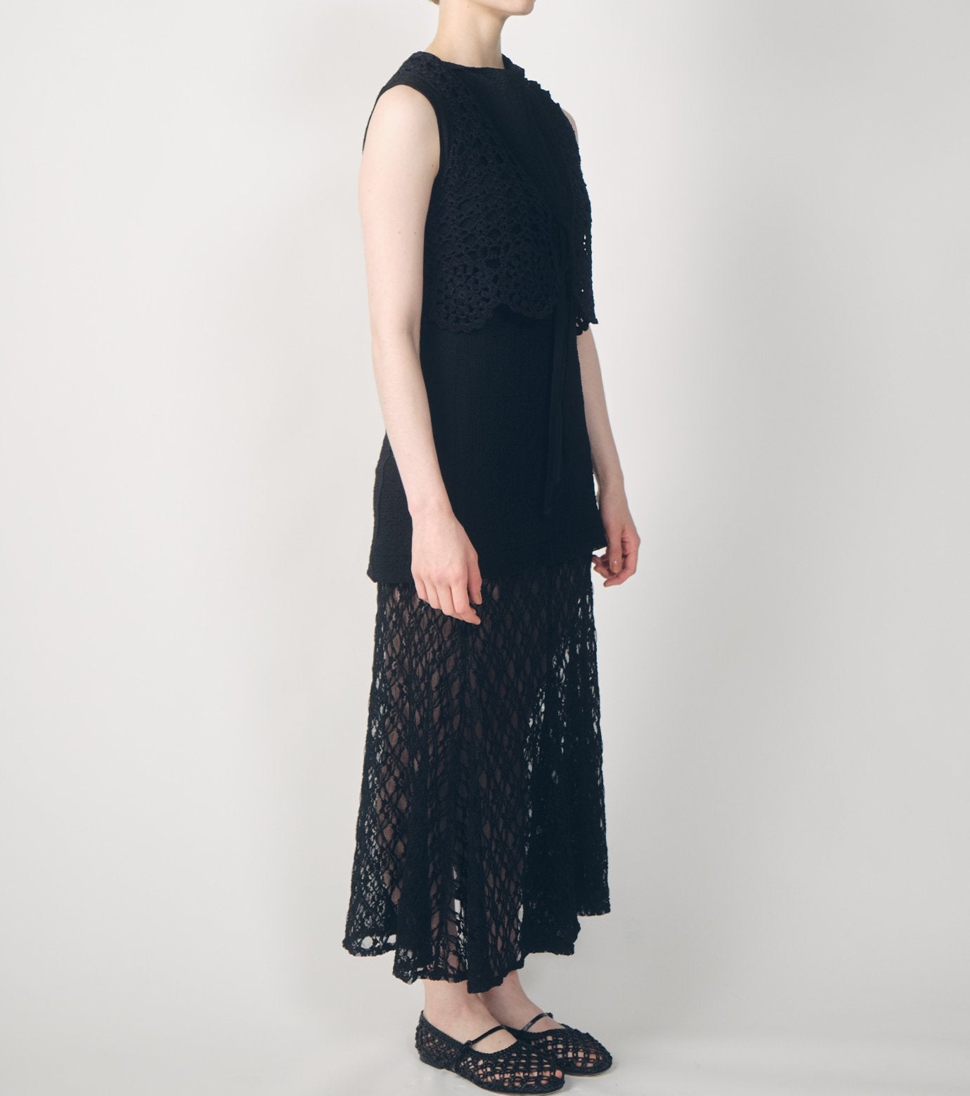 Stretch Lace Maxi Dress