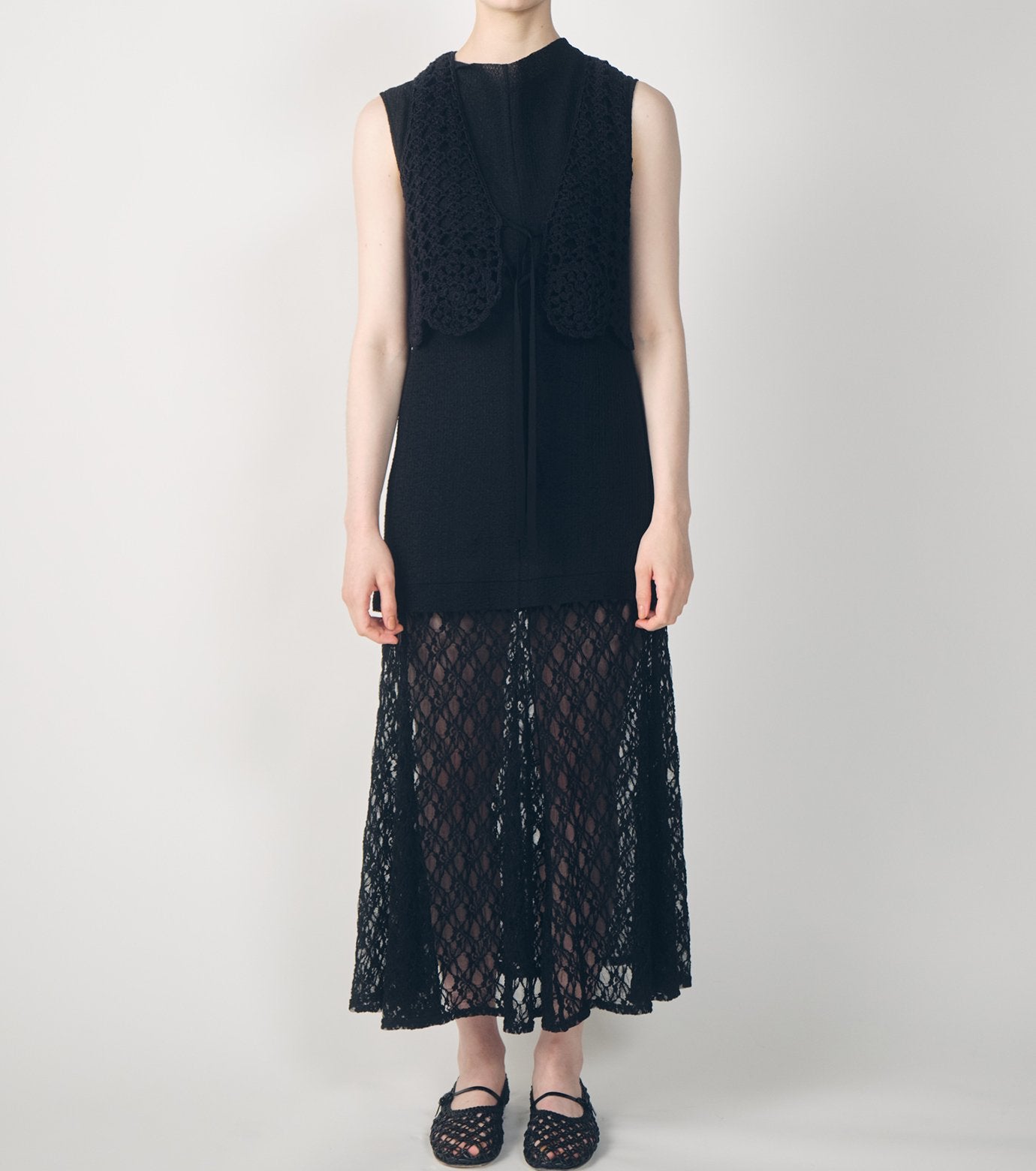 Stretch Lace Maxi Dress