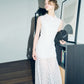 Stretch Lace Maxi Dress