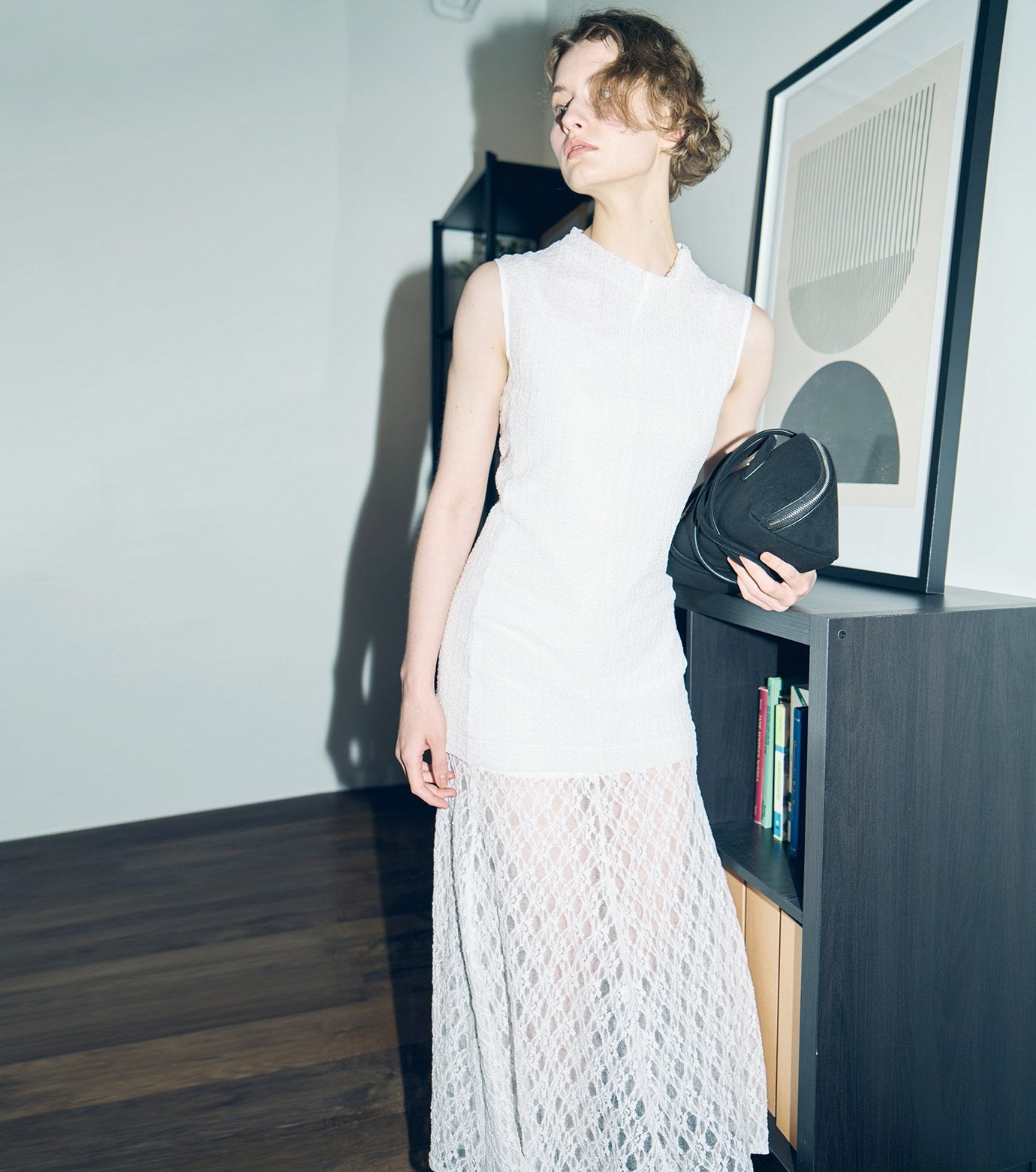 Stretch Lace Maxi Dress