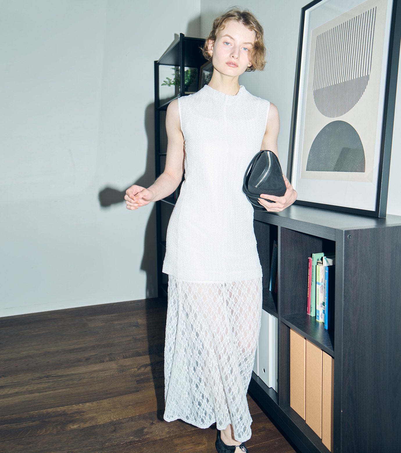 Stretch Lace Maxi Dress