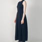 Bi-Material Fit and Flare Dress