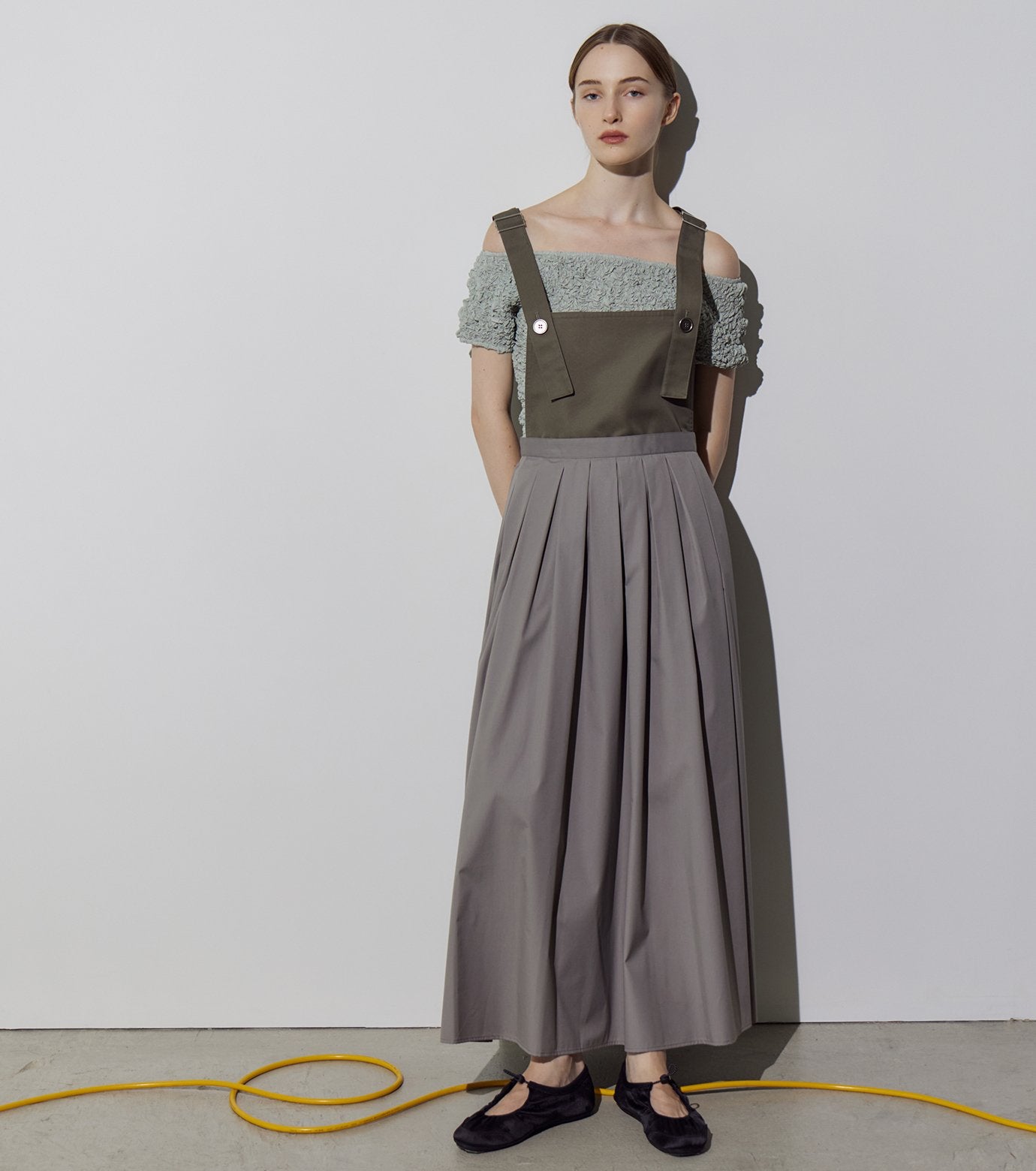 Bi-Color Jumper Skirt
