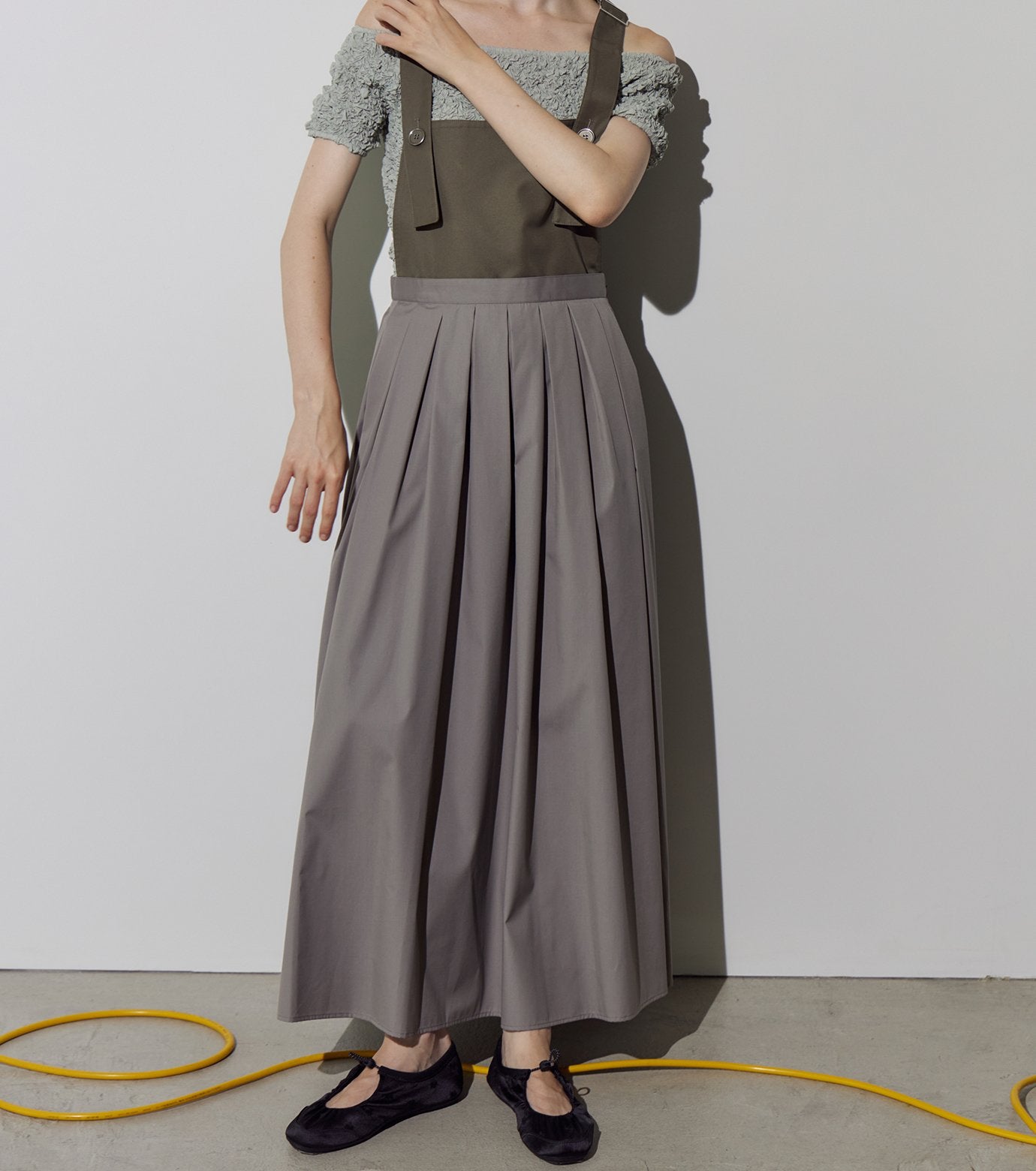 Bi-Color Jumper Skirt