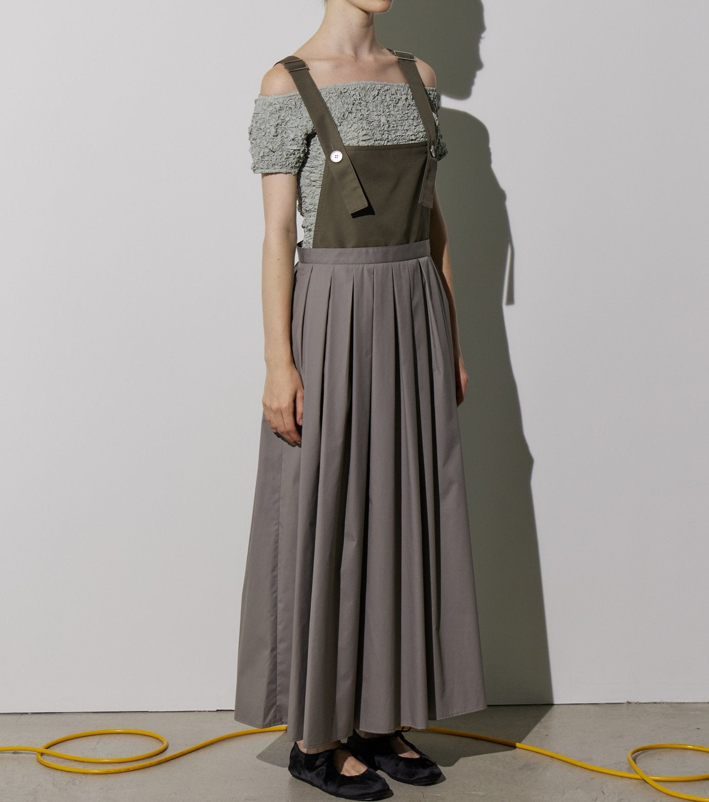 Bi-Color Jumper Skirt