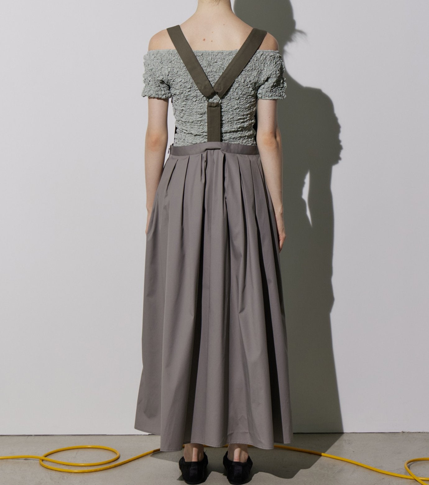 Bi-Color Jumper Skirt
