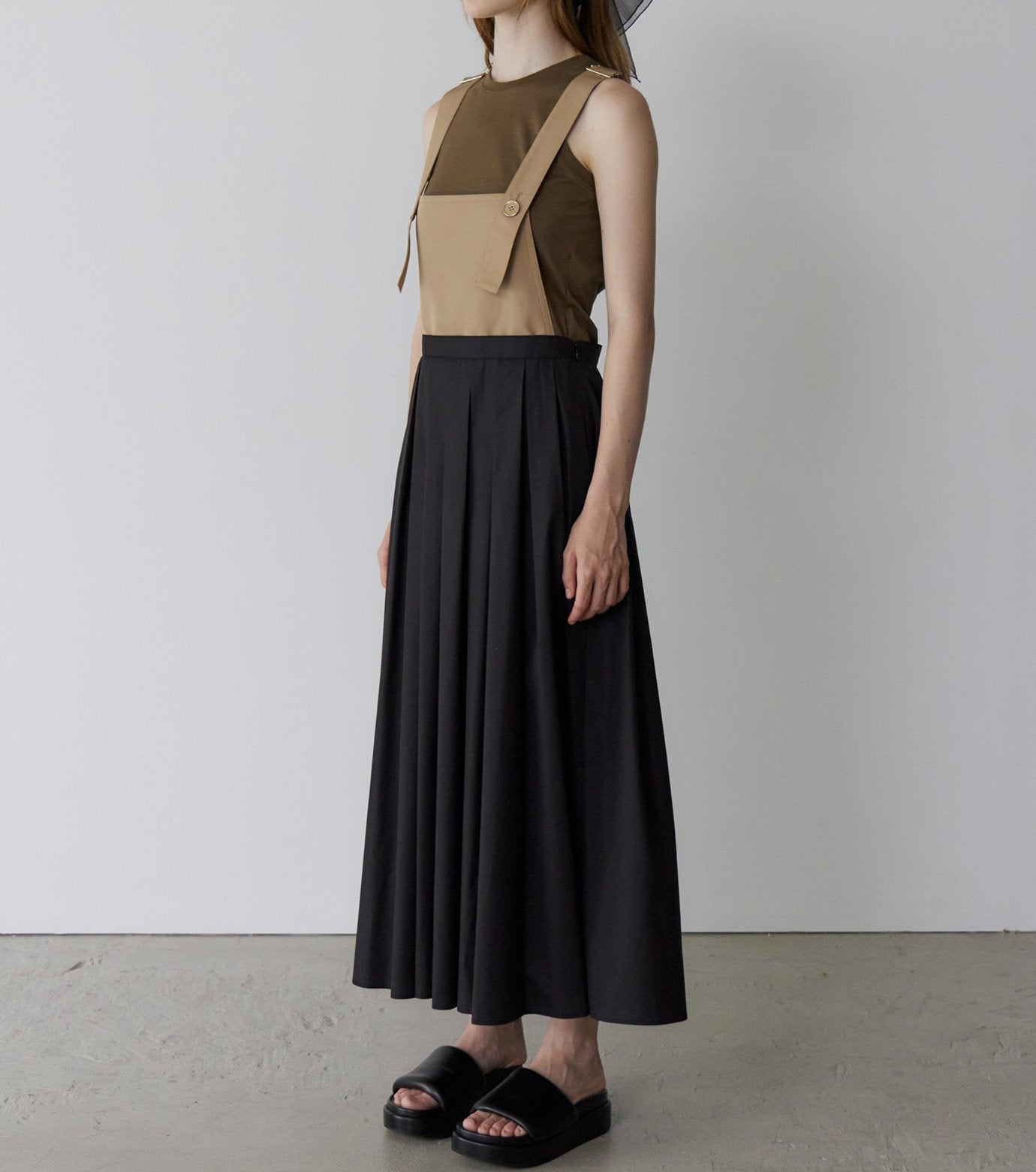 Bi-Color Jumper Skirt