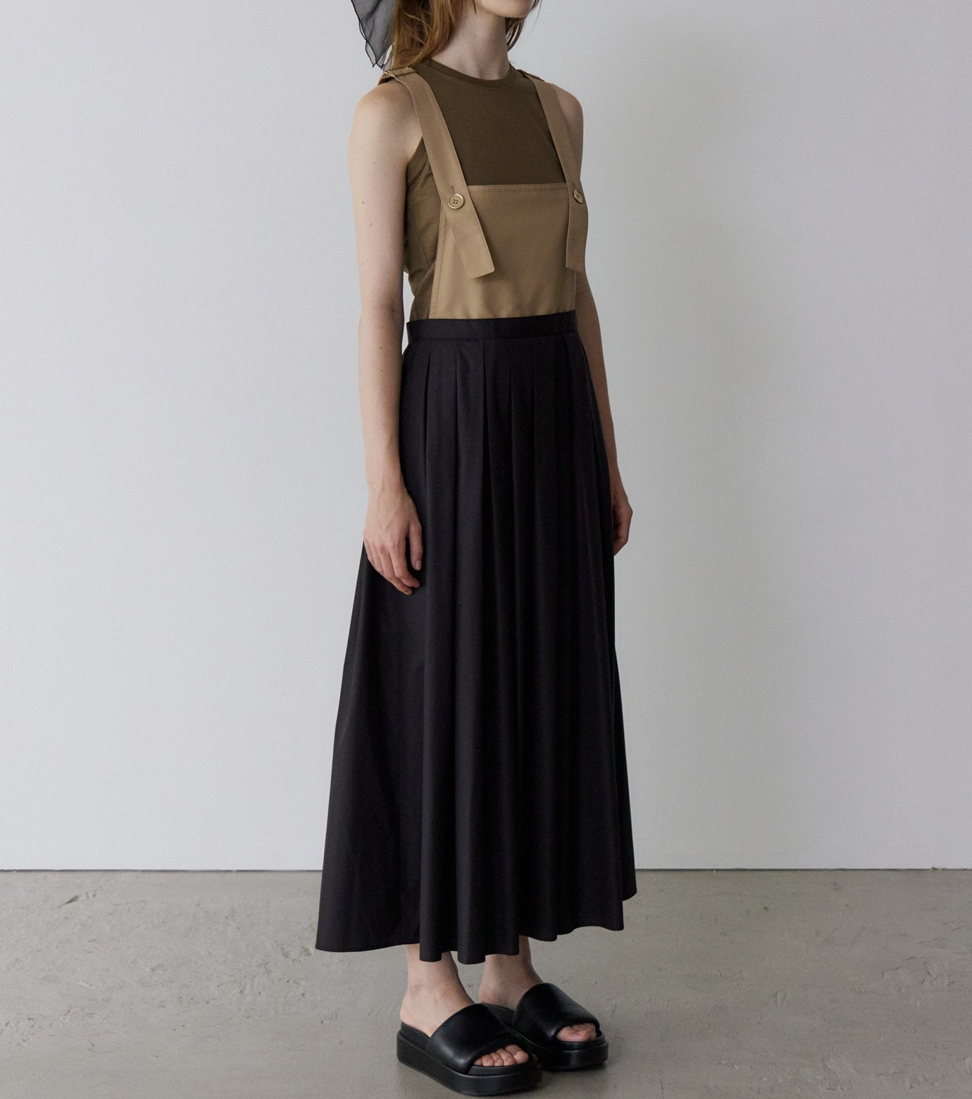 Bi-Color Jumper Skirt