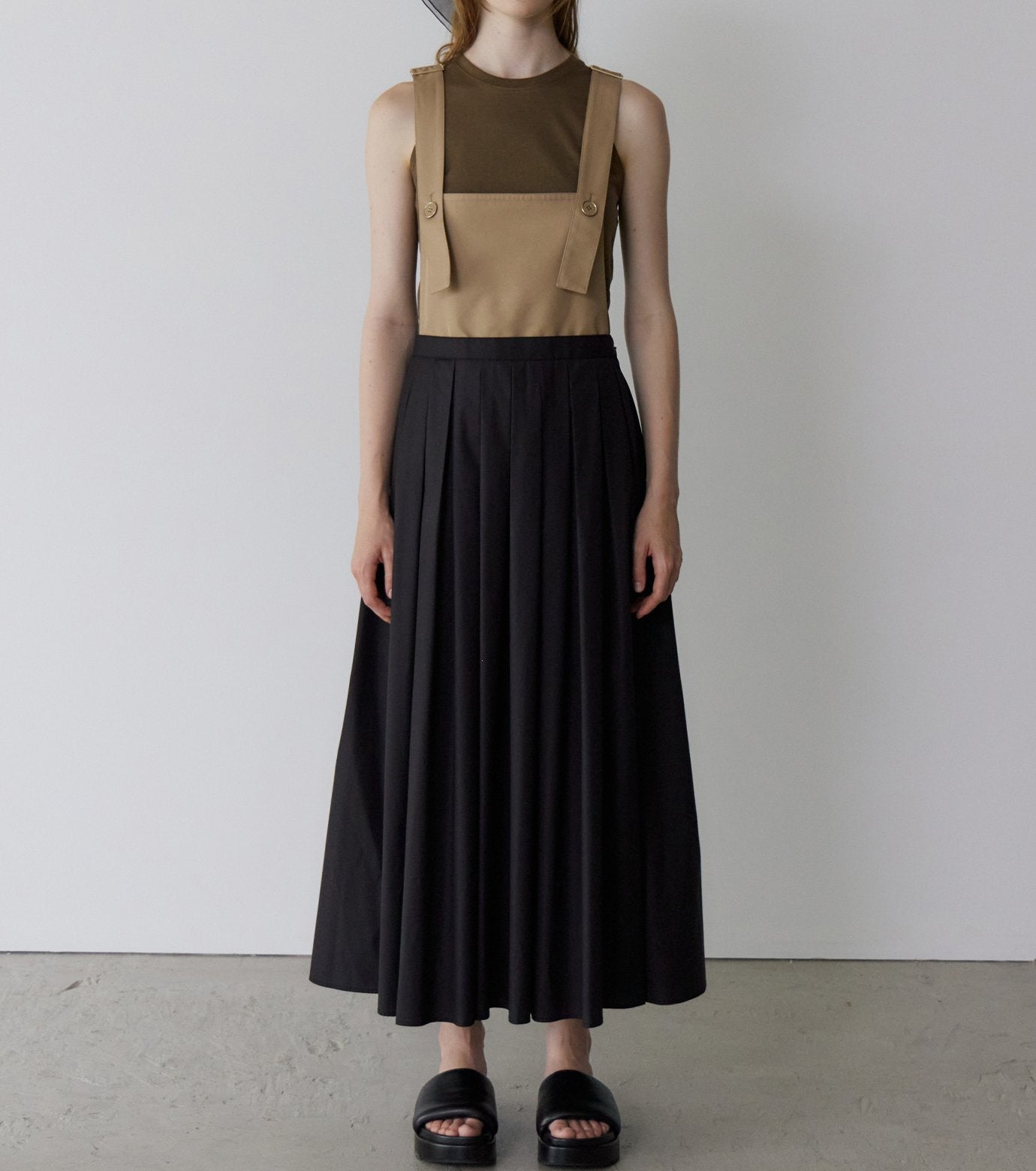 Bi-Color Jumper Skirt