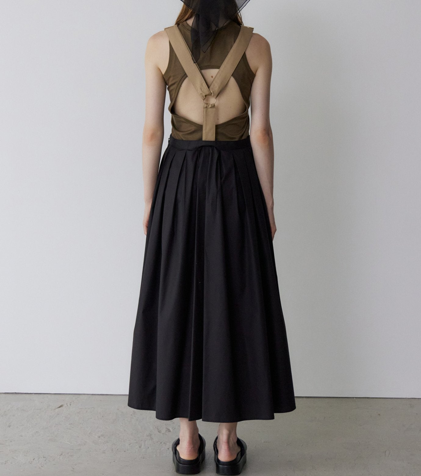 Bi-Color Jumper Skirt