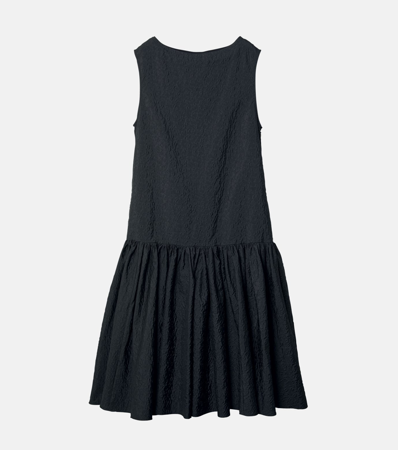 Abstract Flower Jacquard Dress