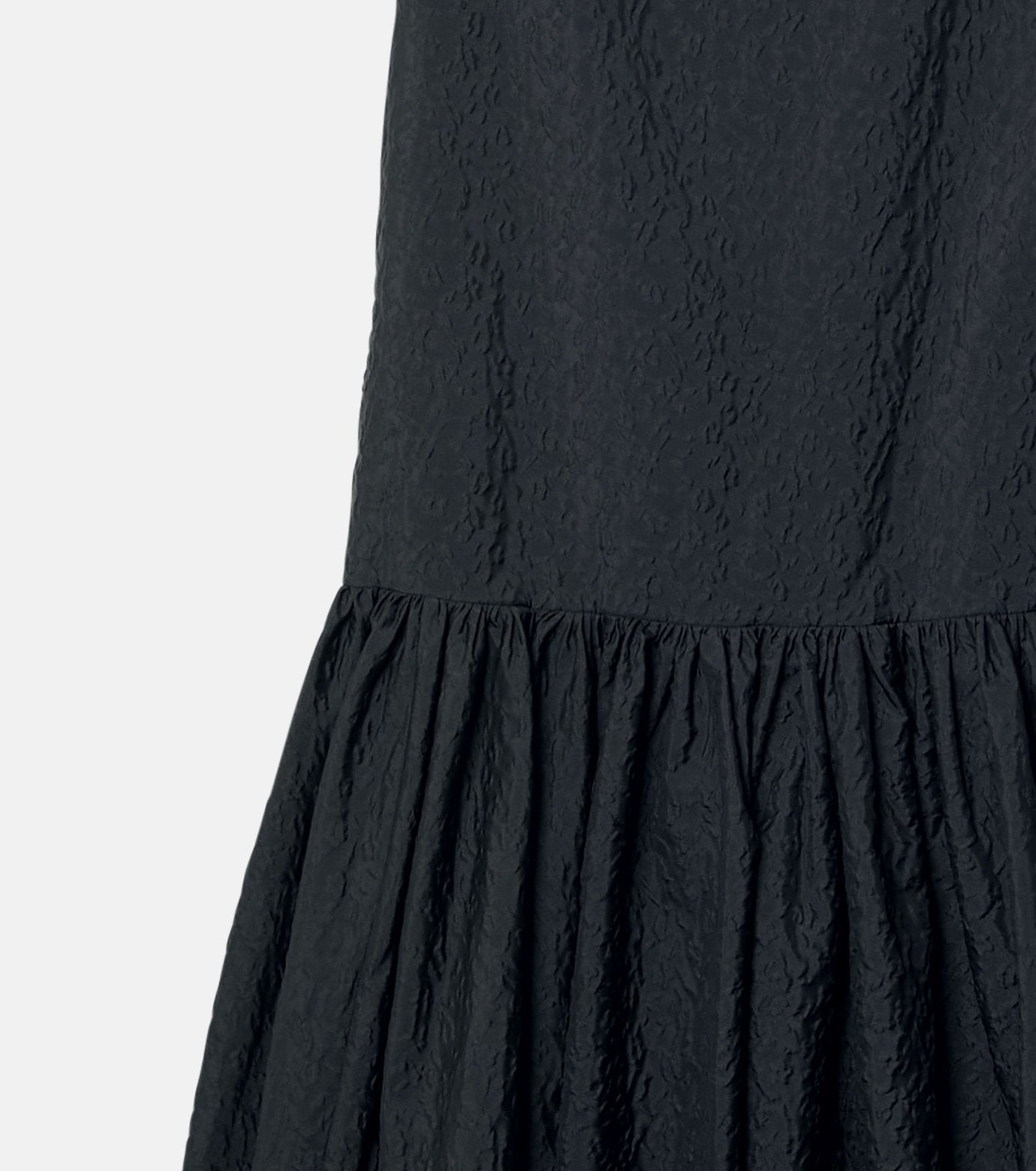 Abstract Flower Jacquard Dress