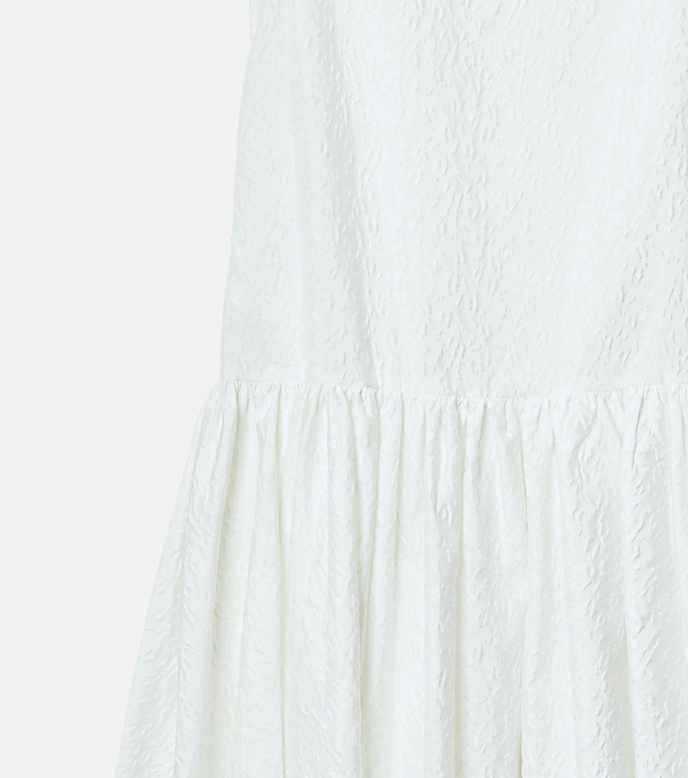 Abstract Flower Jacquard Dress