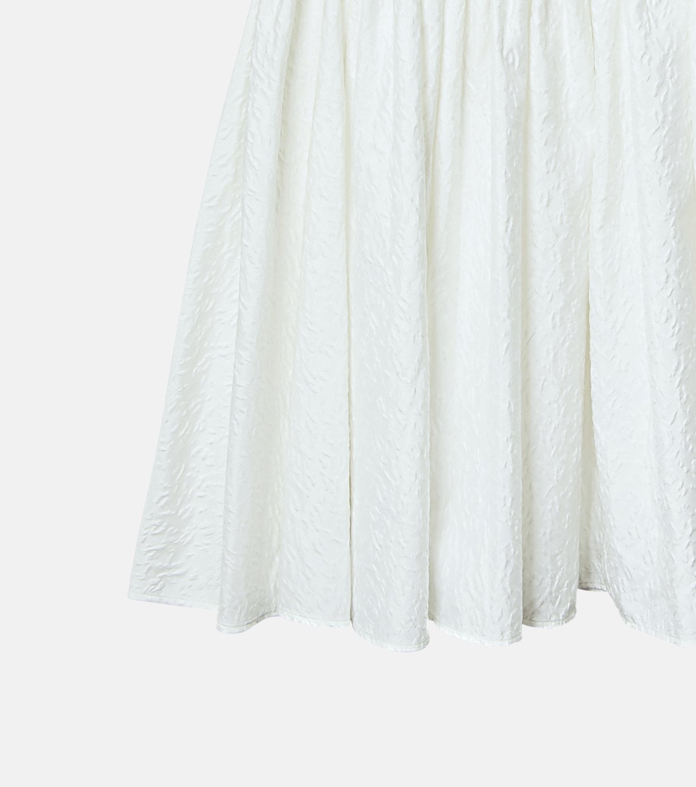 Abstract Flower Jacquard Dress
