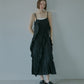 Crinckled Ruffle Cami Dress