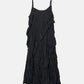 Crinckled Ruffle Cami Dress