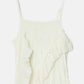 Crinckled Ruffle Cami Dress