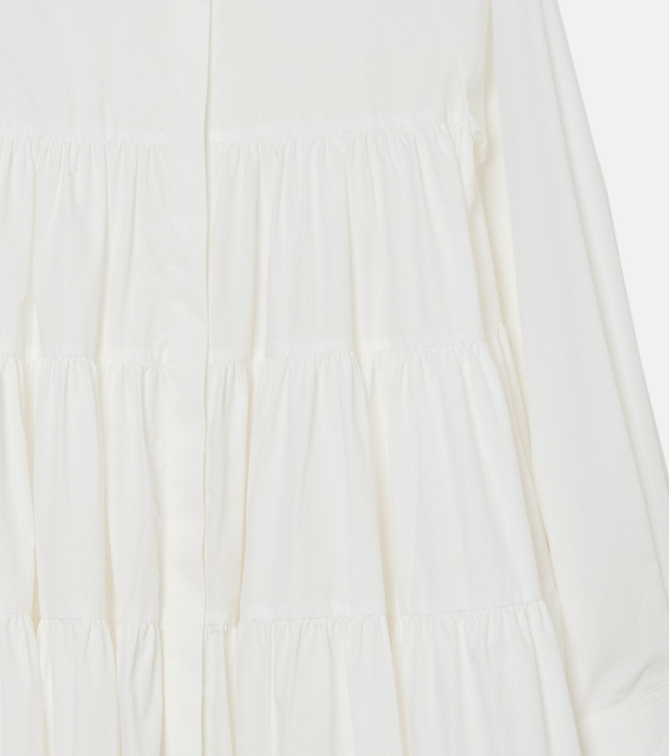 Dramatic Gathered Shirt Dress