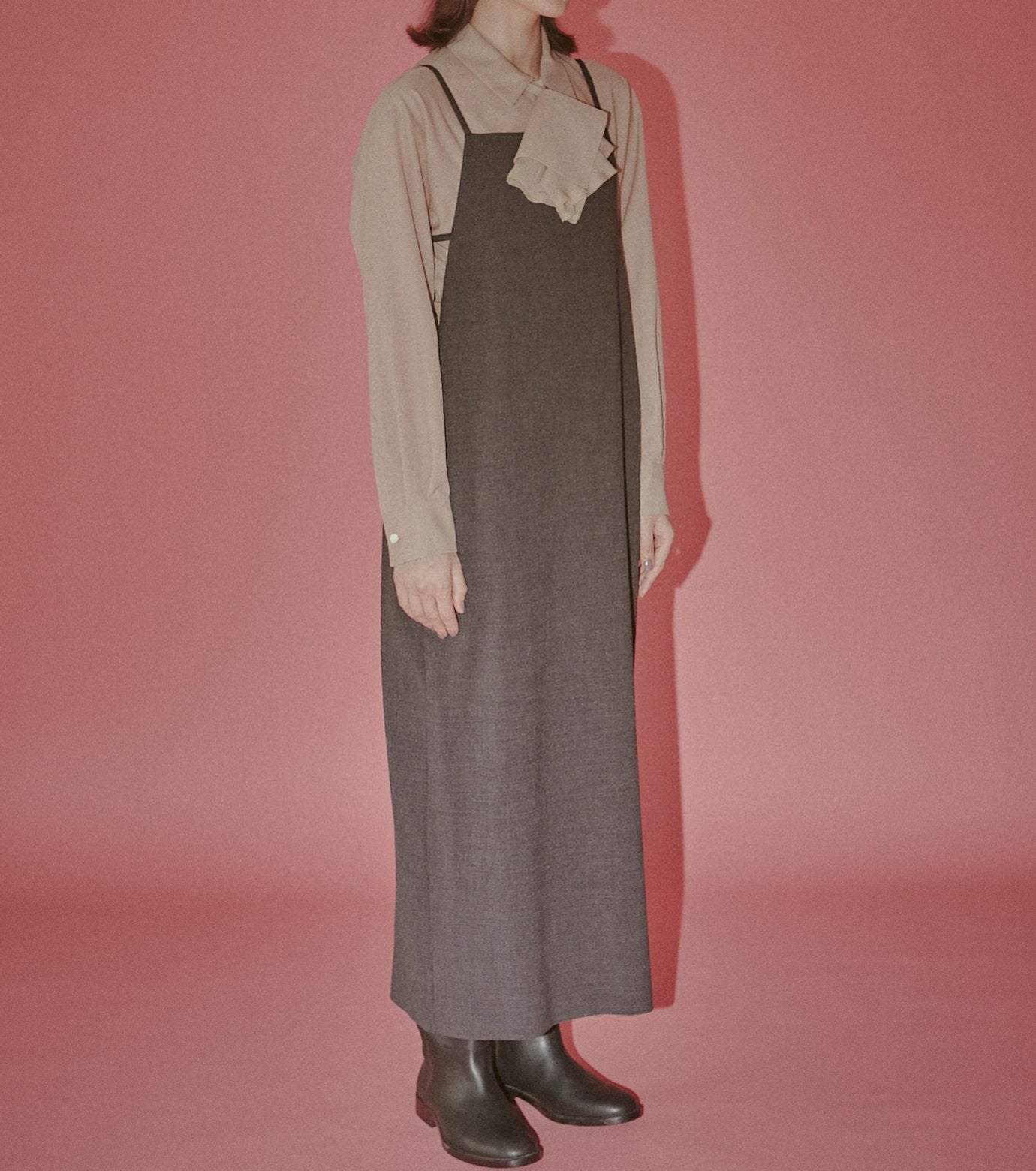 Straight-Line Minimalist Jumper Dress