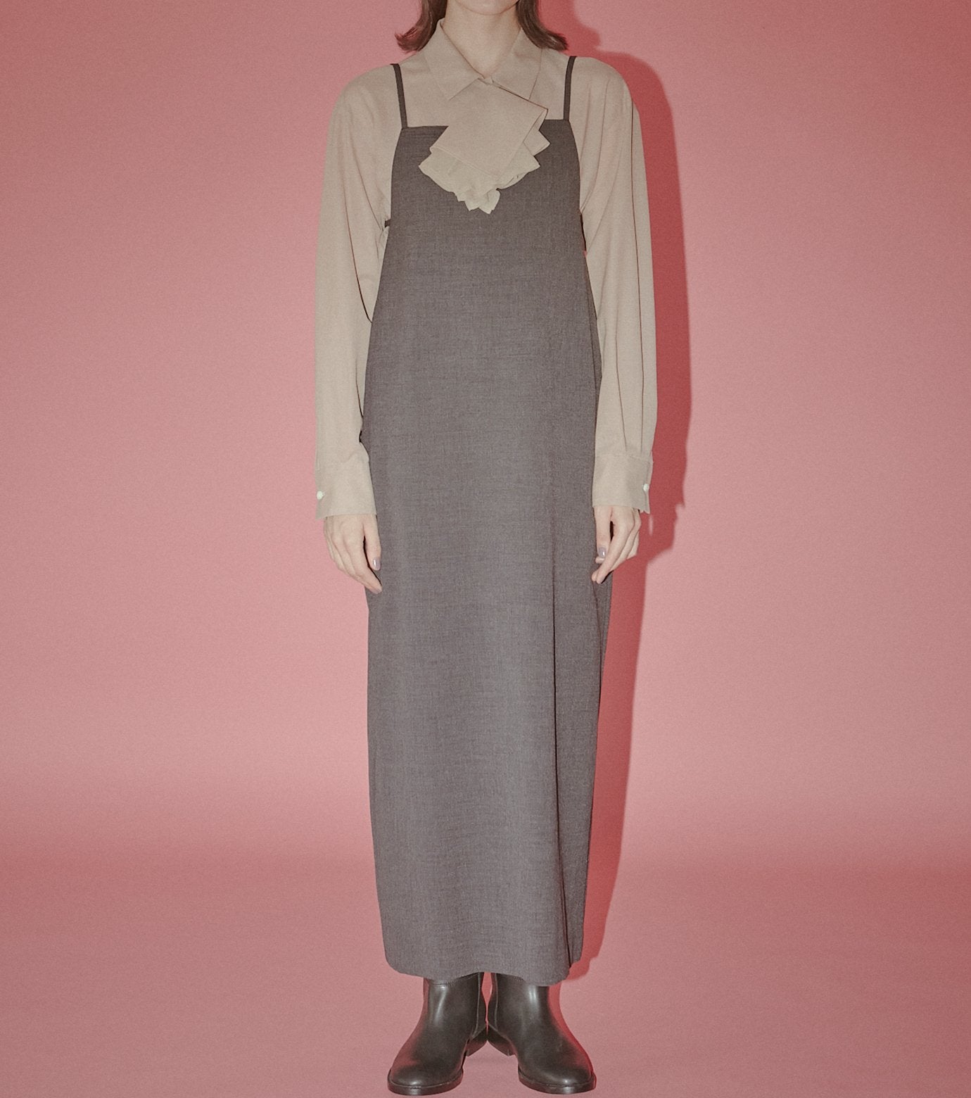 Straight-Line Minimalist Jumper Dress