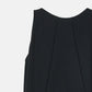 Sleeveless Twill A-line Dress