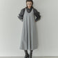 Sleeveless Twill A-line Dress