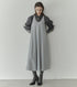 Sleeveless Twill A-line Dress