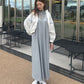 Sleeveless Twill A-line Dress