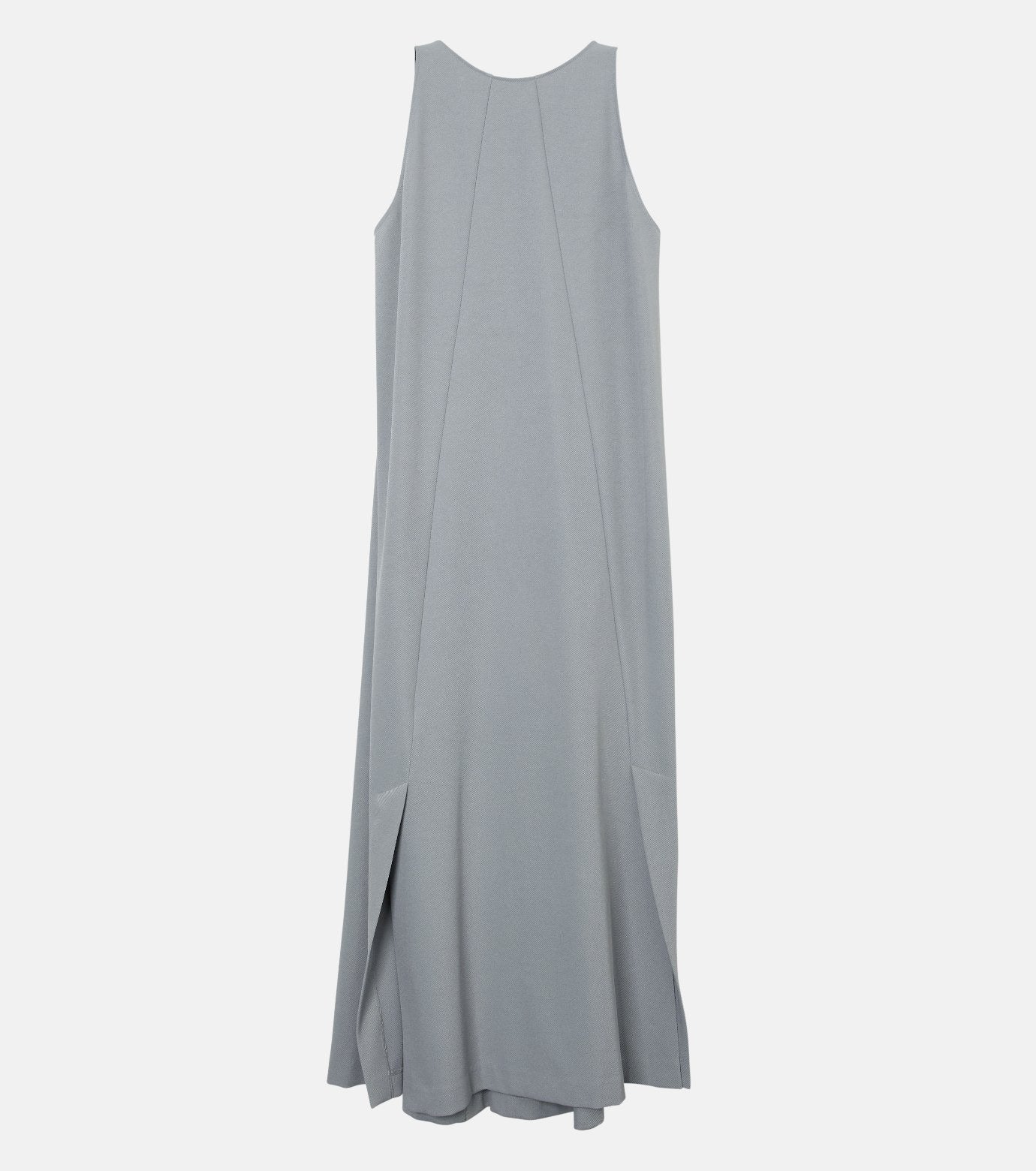 Sleeveless Twill A-line Dress