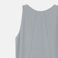 Sleeveless Twill A-line Dress