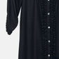 Jersey Shirt Dress w/Frilled Details